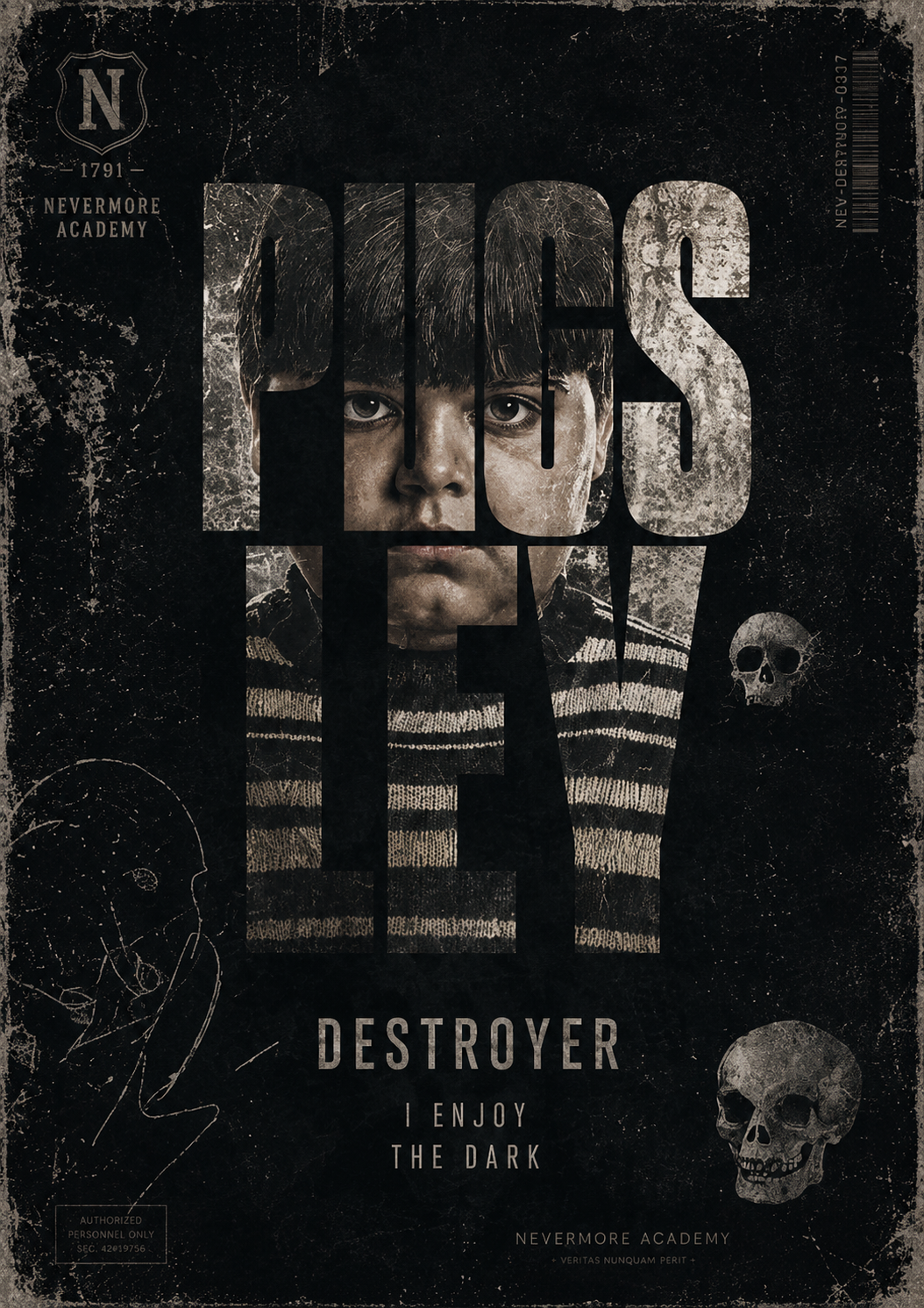 Pugsley Addams — Destroyer