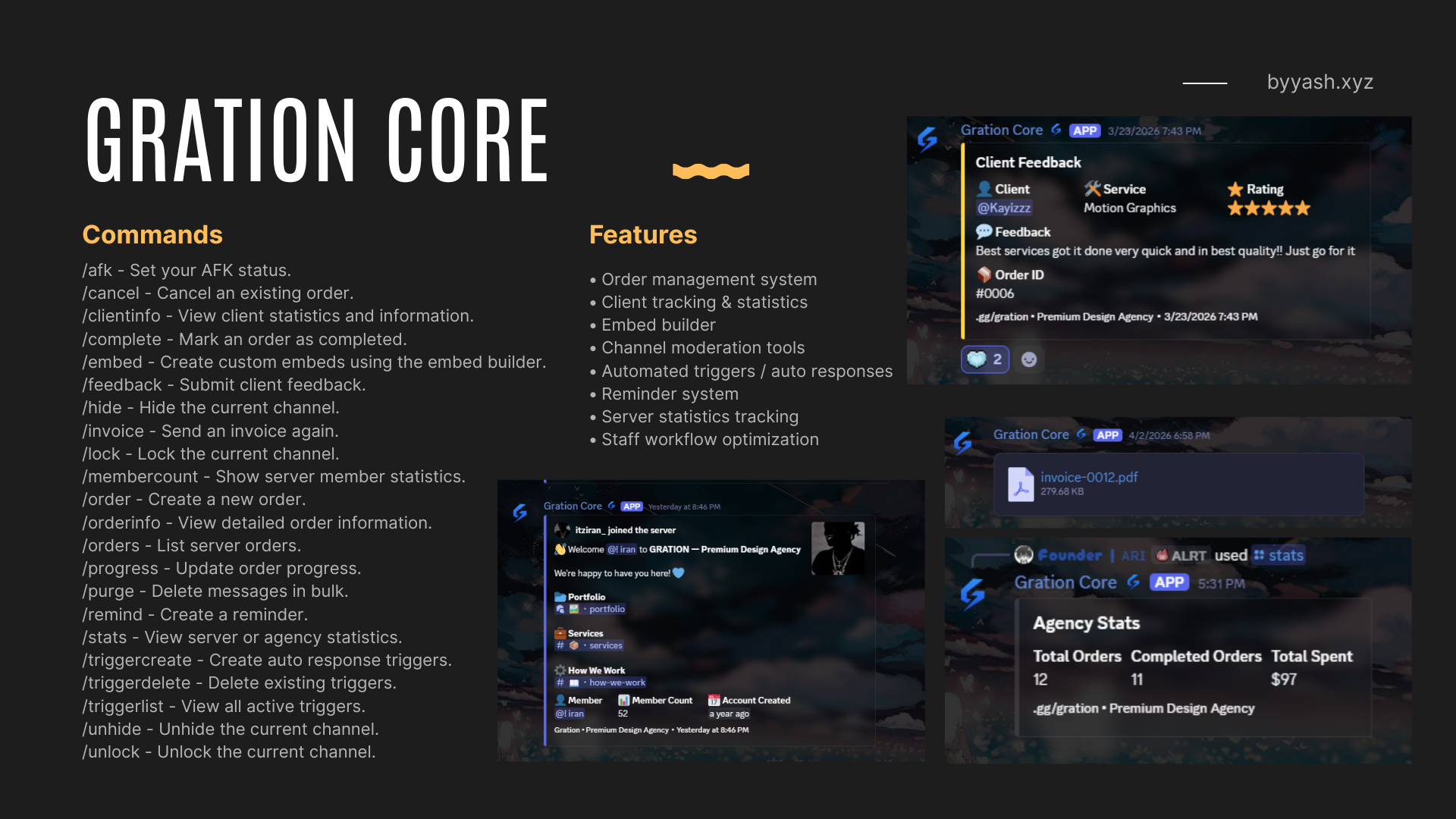 Gration Core System