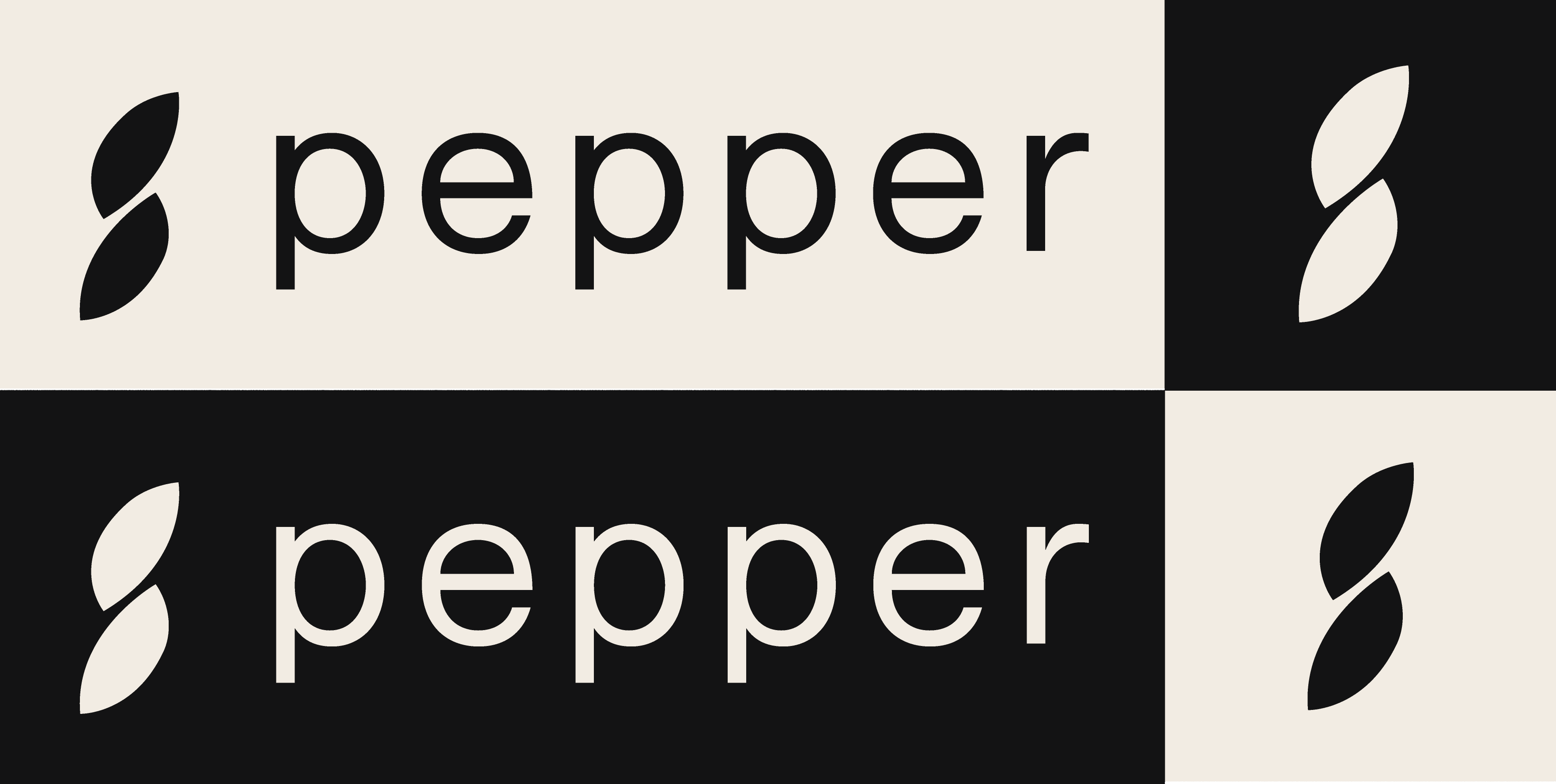 Pepper Studios branding