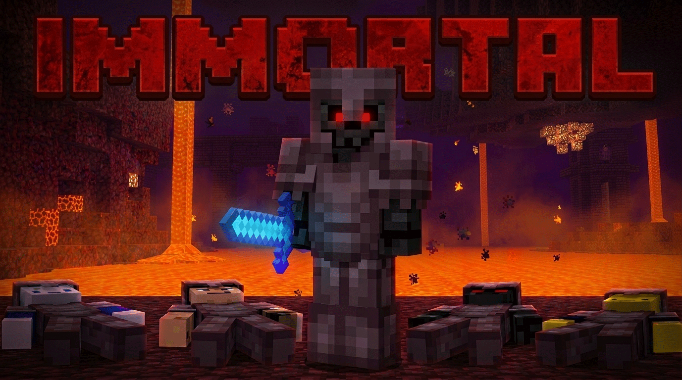 Immortal Guy Minecraft Thumbnail