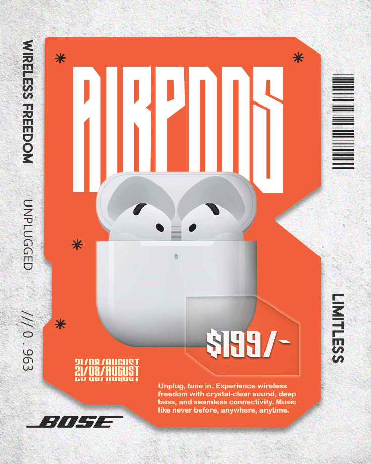Airpods Promo Post Design