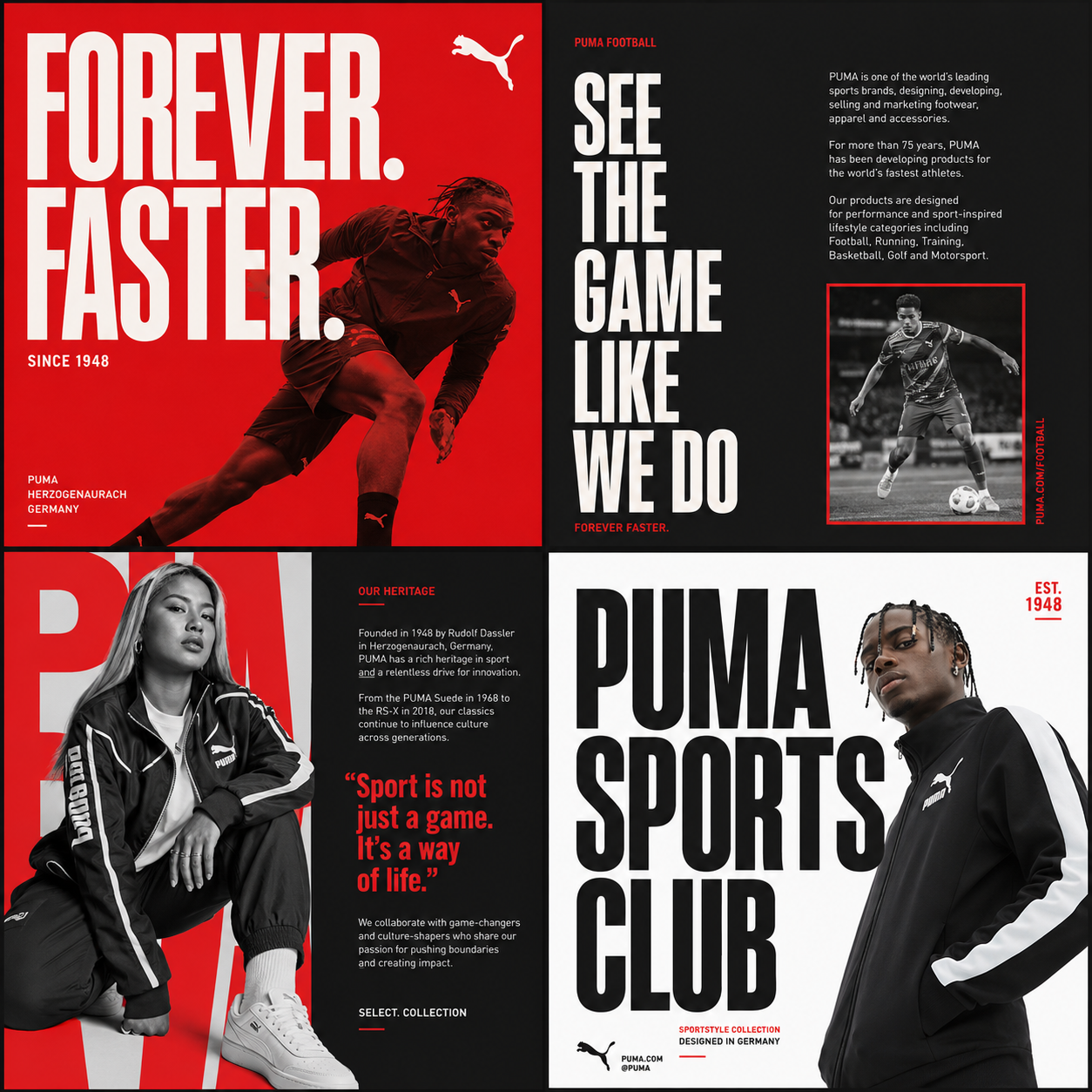 Puma — Forever Faster Campaign